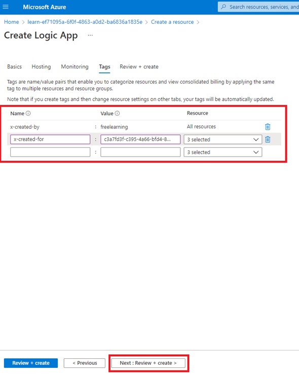 Microsoft Standard Logic Apps